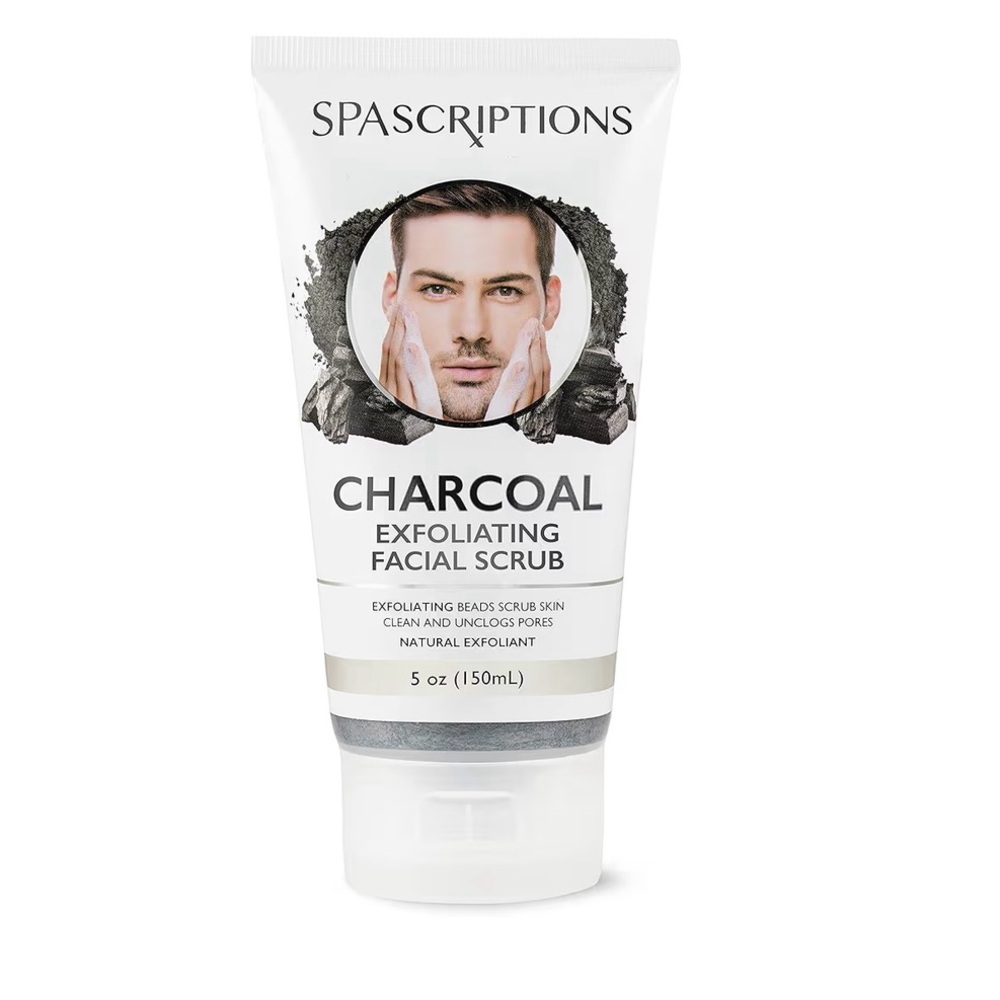 Spascriptions Charcoal Facial Cleanser Face Wash - 5oz.